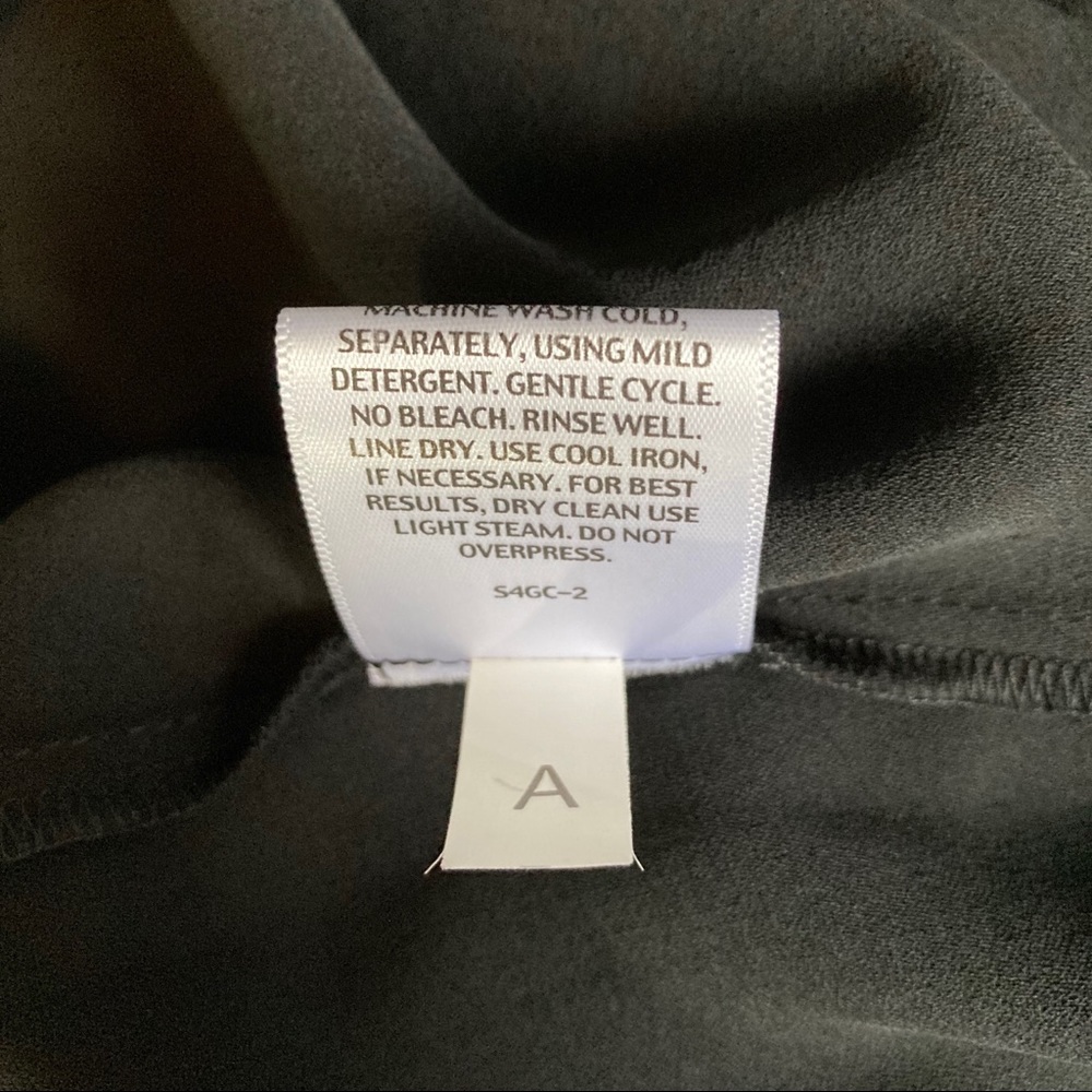 Eileen Fisher pleated silk slip dress - Picture 10 of 10